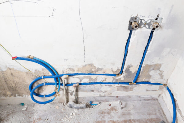 Rough-in For New Supply Lines & Valves | Center City Plumbing | Philadelphia Rough-in For New Supply Lines & Valves | Center City Plumbing | Philadelphia